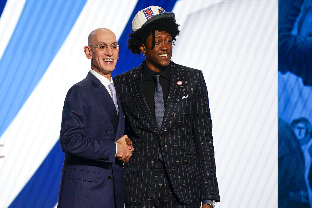 12. Oklahoma City (from the Clippers): Jalen Williams, SG, 6-6, 21, Santa Clara